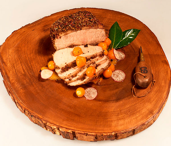 Lomo de cerdo especiado